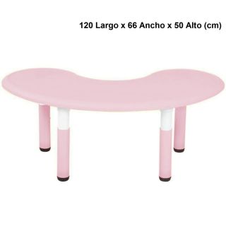 Mesa Infantil Media Luna Rosa